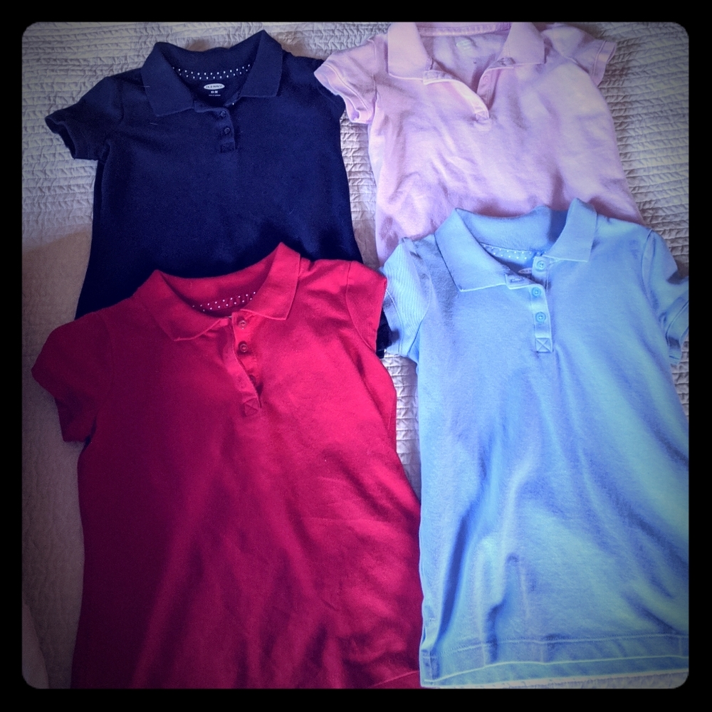 Girls Uniform Shirt Bundle